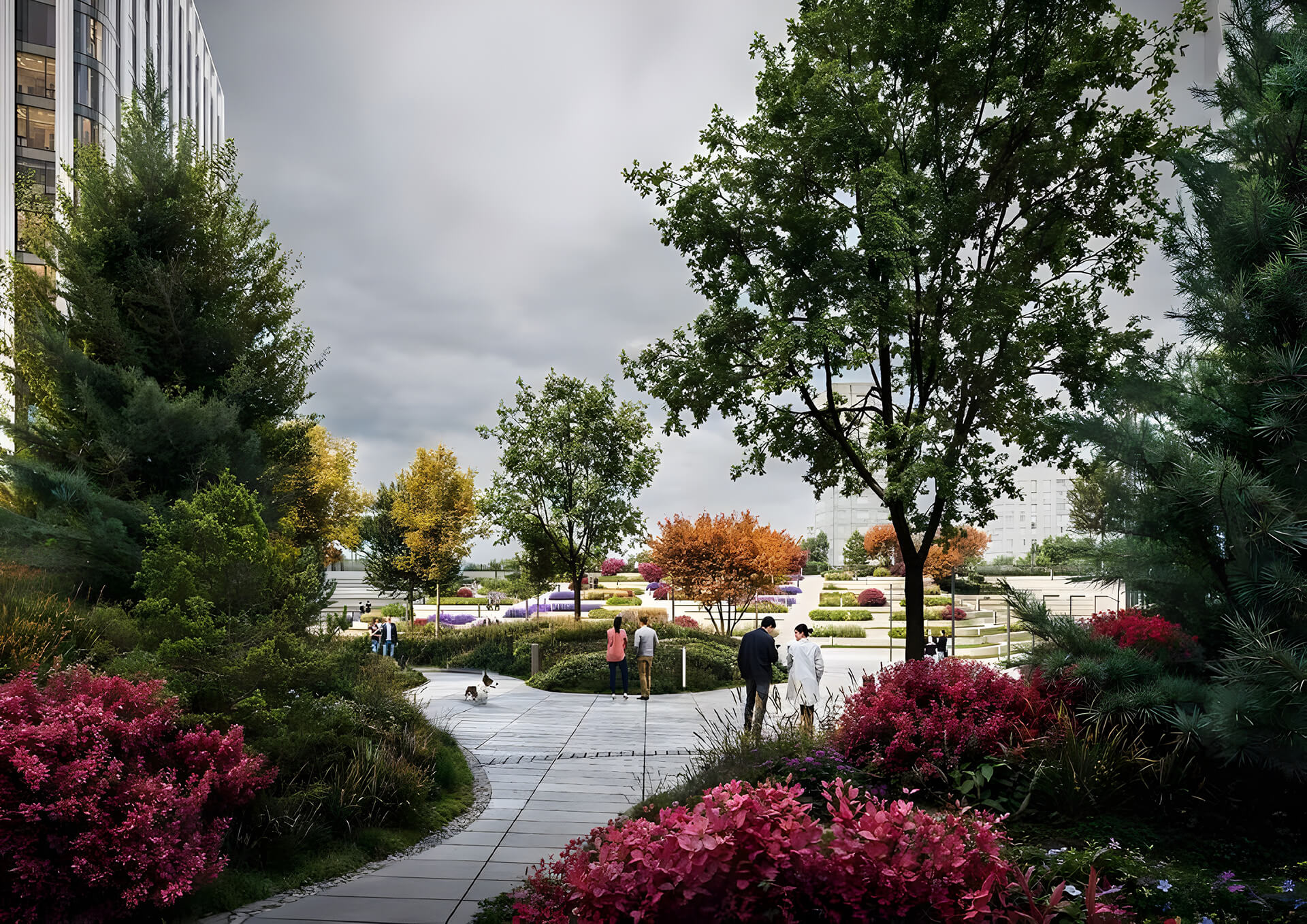 Благоустройство ЖК «Афи Альт»